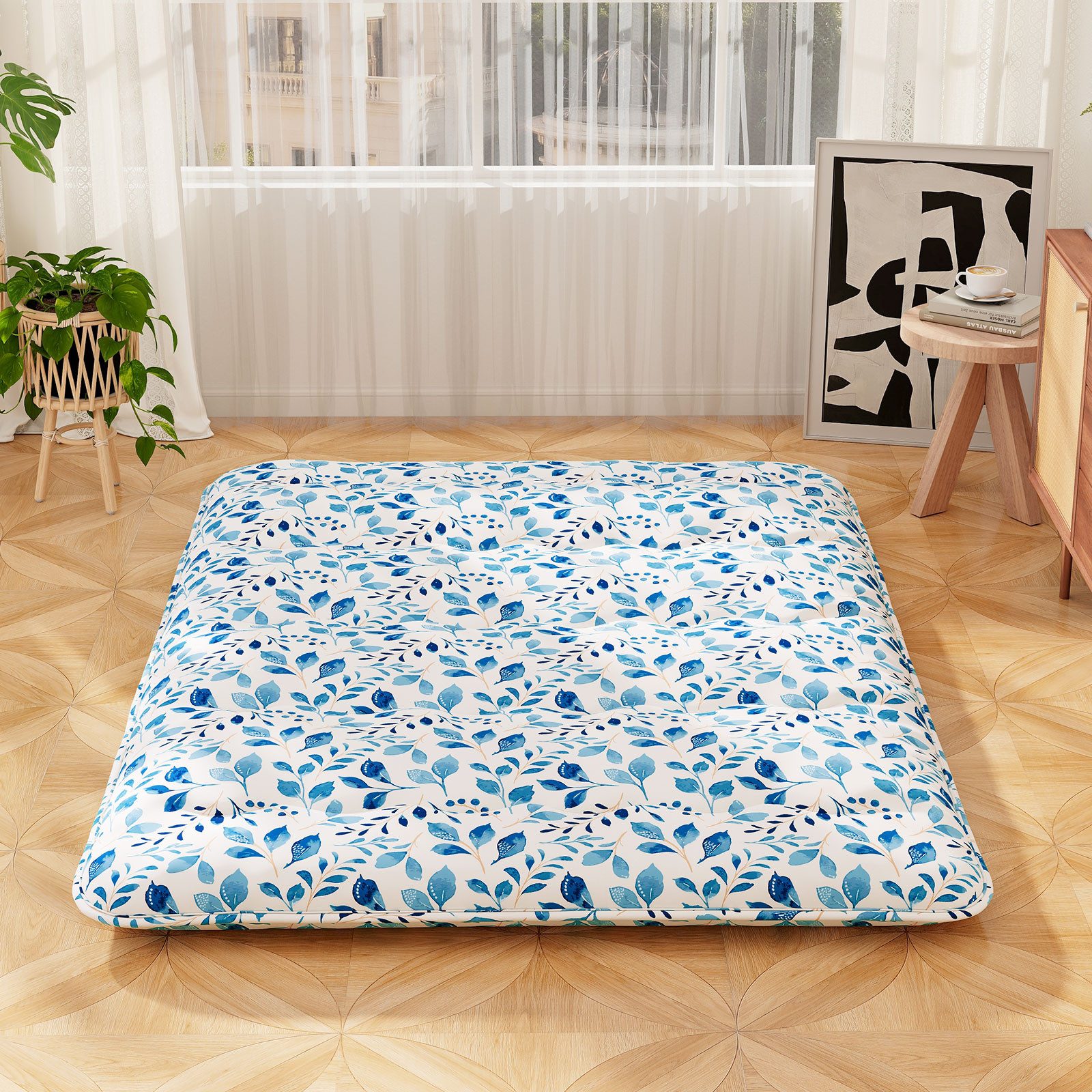 Futonmatratze, COSTWAY, 10 cm hoch, Tatami-Matratze, günstig online kaufen