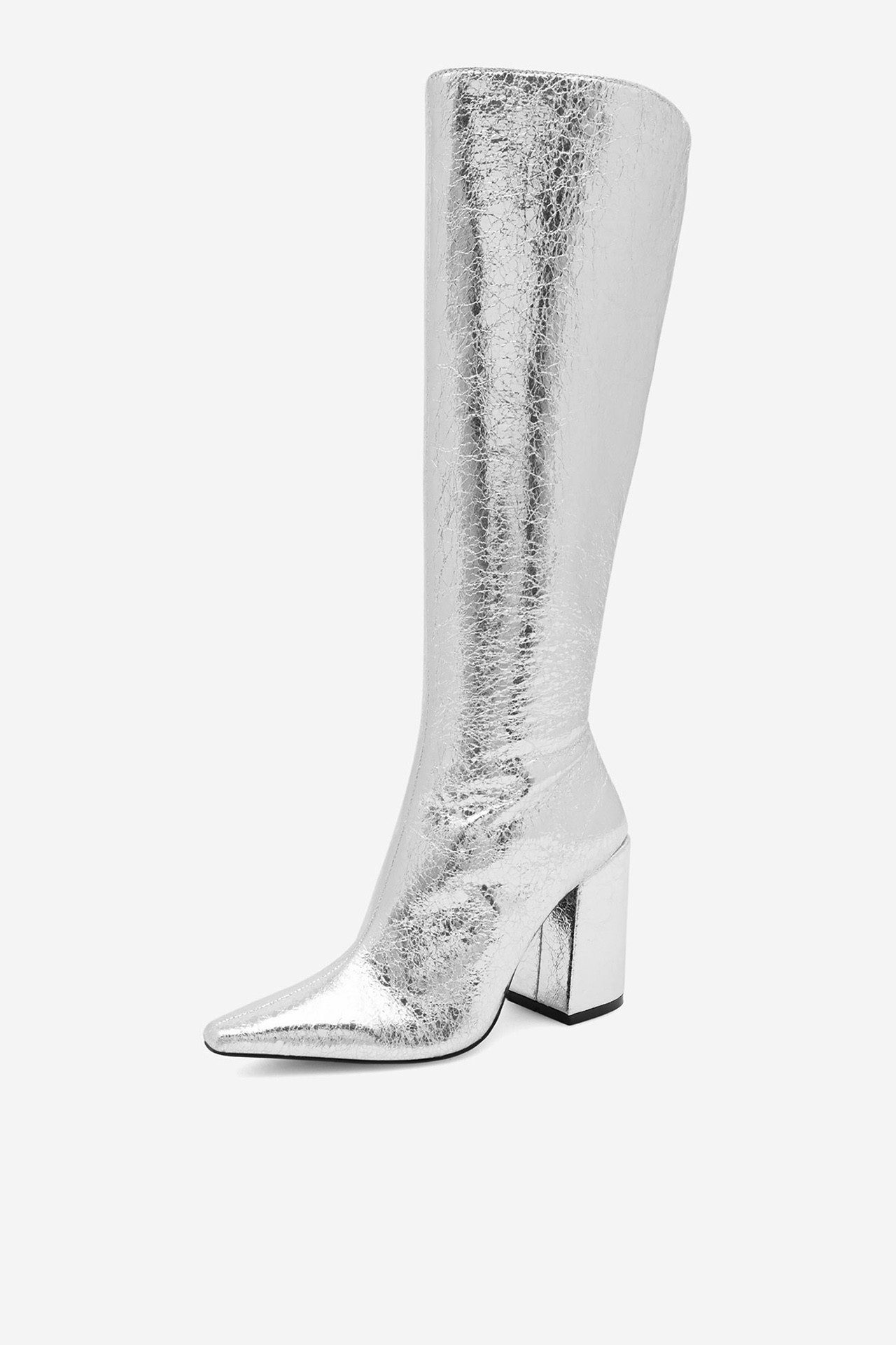 Nine West NINE WEST Damen Kosake 36 silberfarben 5905588152675 Cowboy Boots