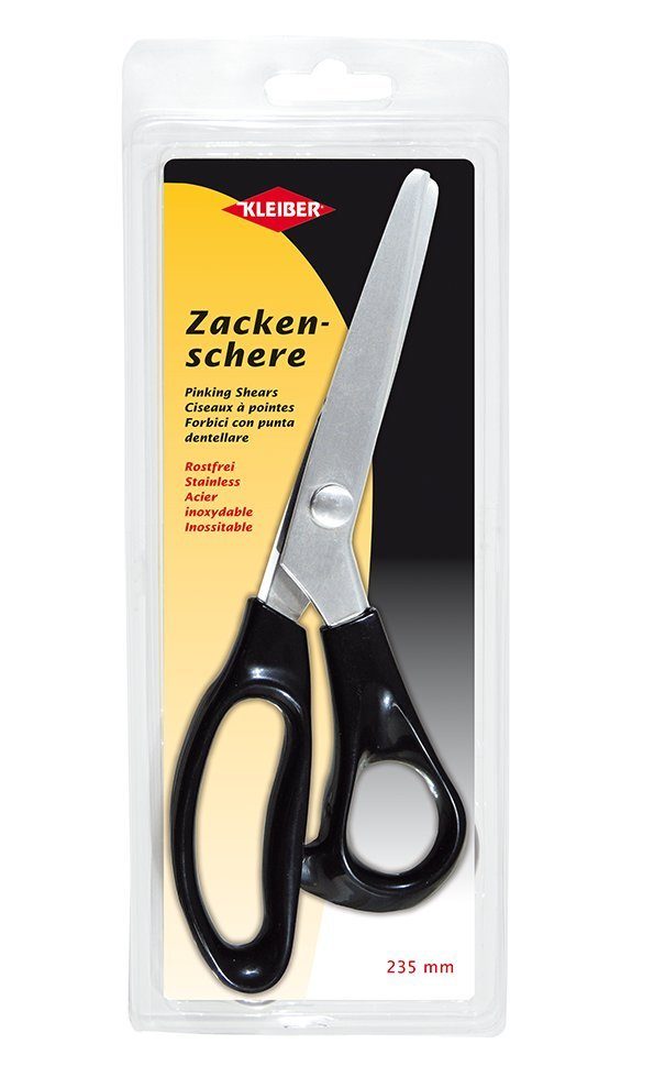 KLEIBER Universalschere Profi Zackenschere aus Edelstahl, 23,5 cm – Bild 3 von 3