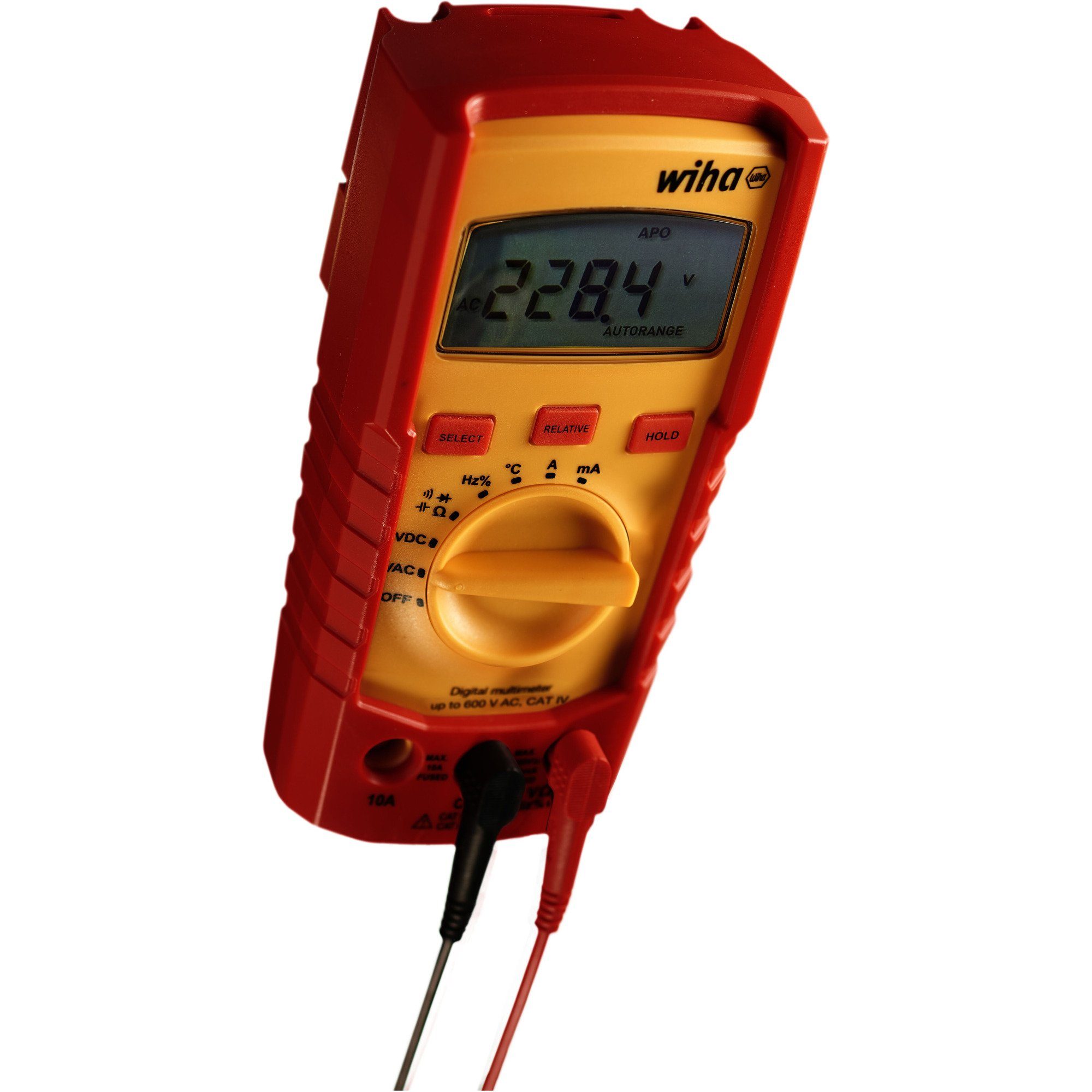 Wiha Akku-Multifunktionswerkzeug Wiha Digitales Multimeter 45218, bis 600 V AC, CAT