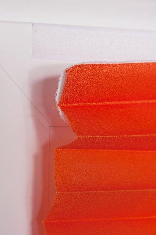 K-HOME Plissee COMO, Lichtschutz, freihängend, Klettband