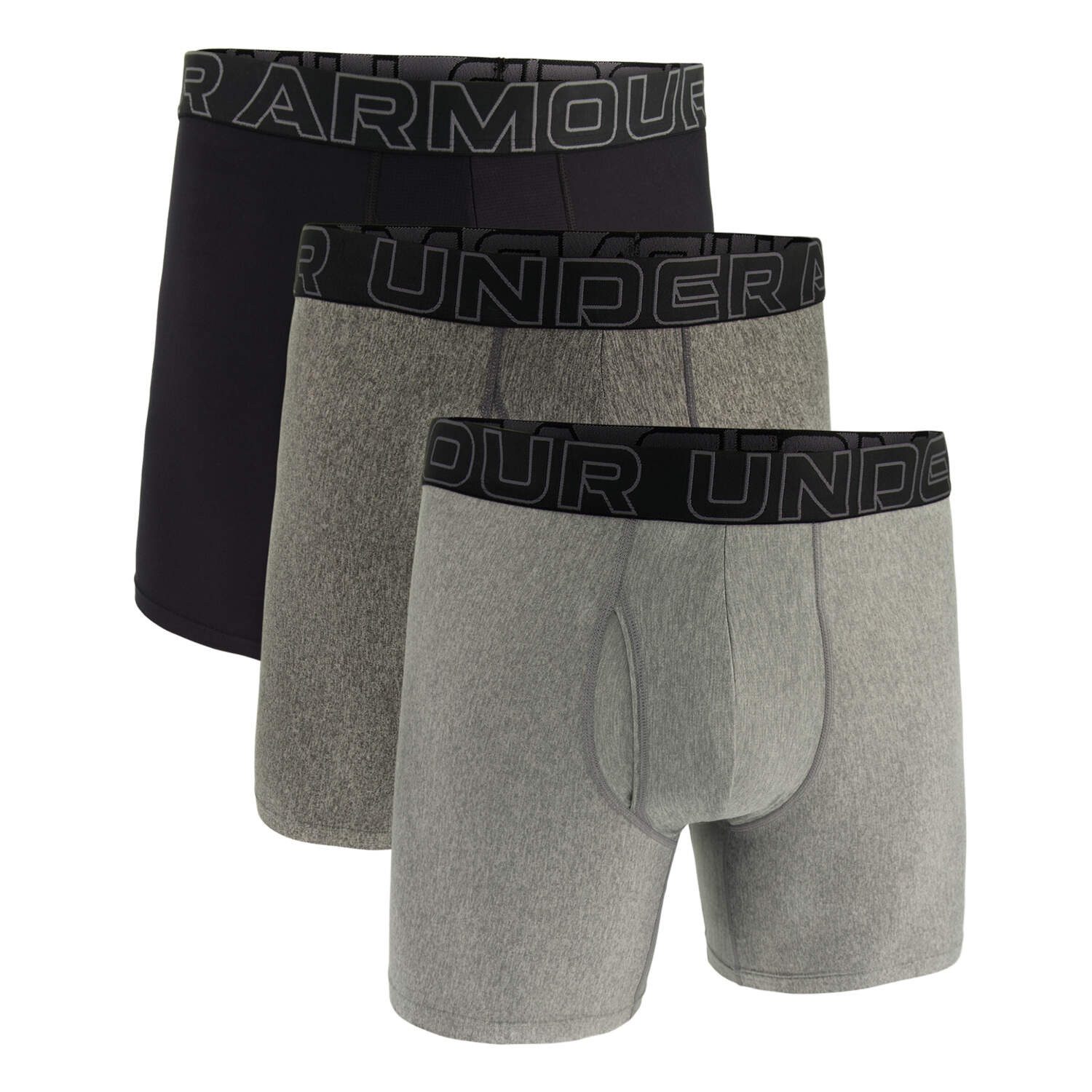 Boxershorts Under Armour Herren Boxershorts TECH-SOLID 16 cm 3 Pack UUSHJ043
