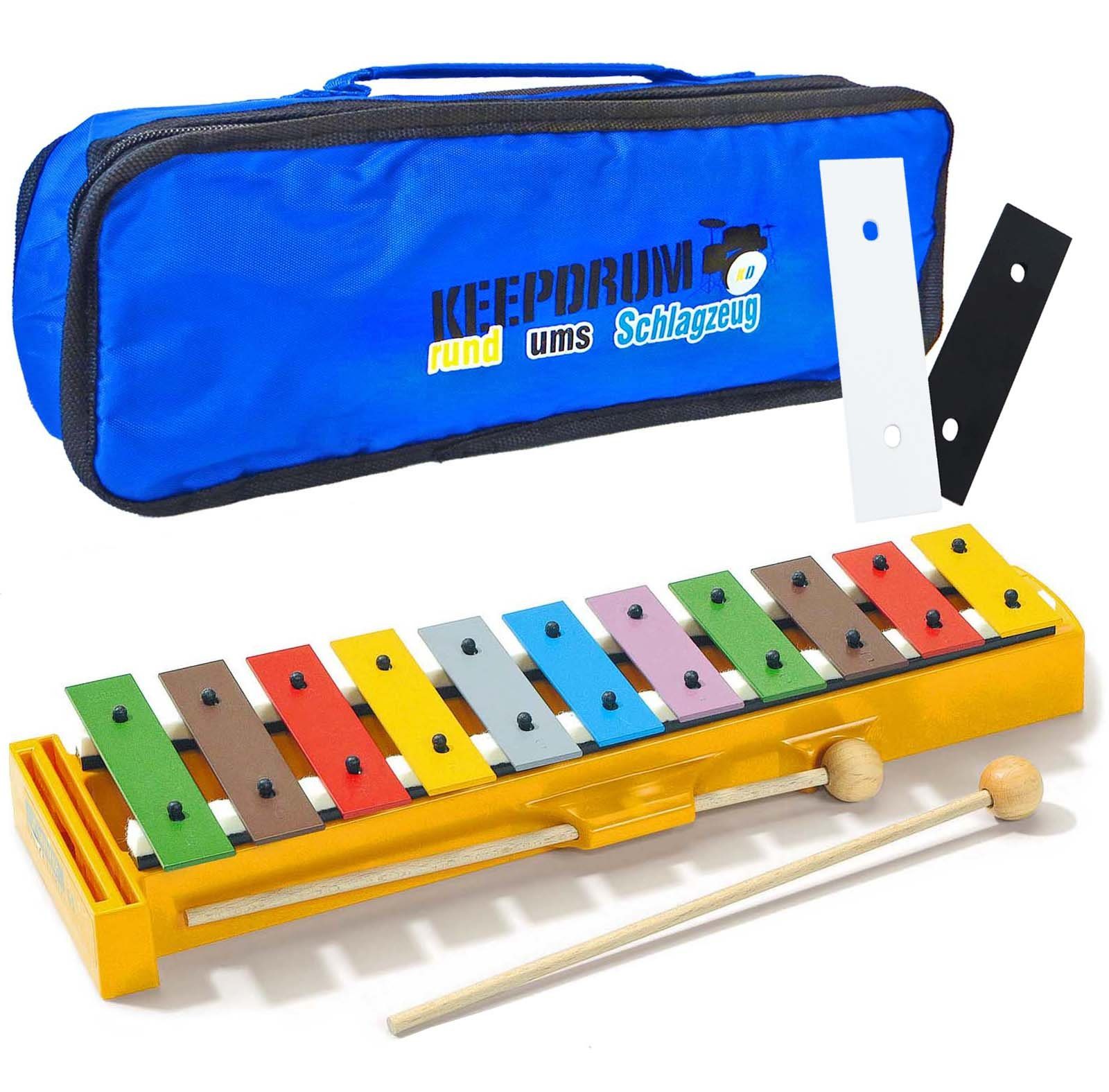 SONOR Glockenspiel GS PLUS mit 2 Klangstäben und Tasche