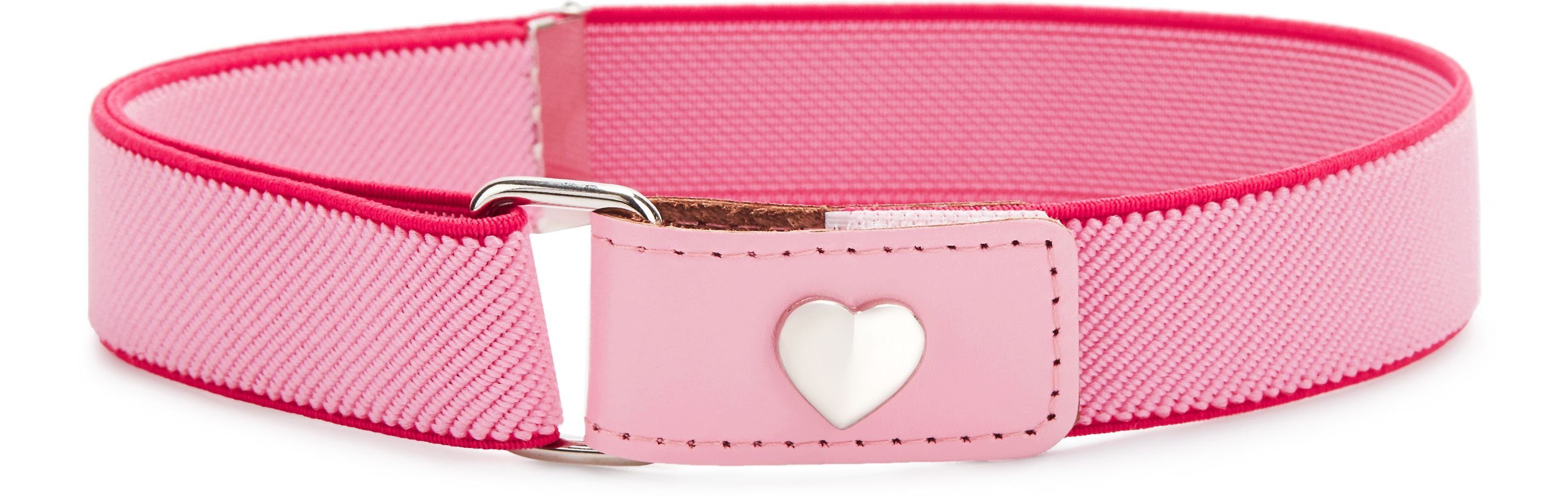 Ladeheid Stoffgürtel Mädchen Gürtel Elastik-Gürtel 1-6 Jahre 34-65 cm P15G (1-St)