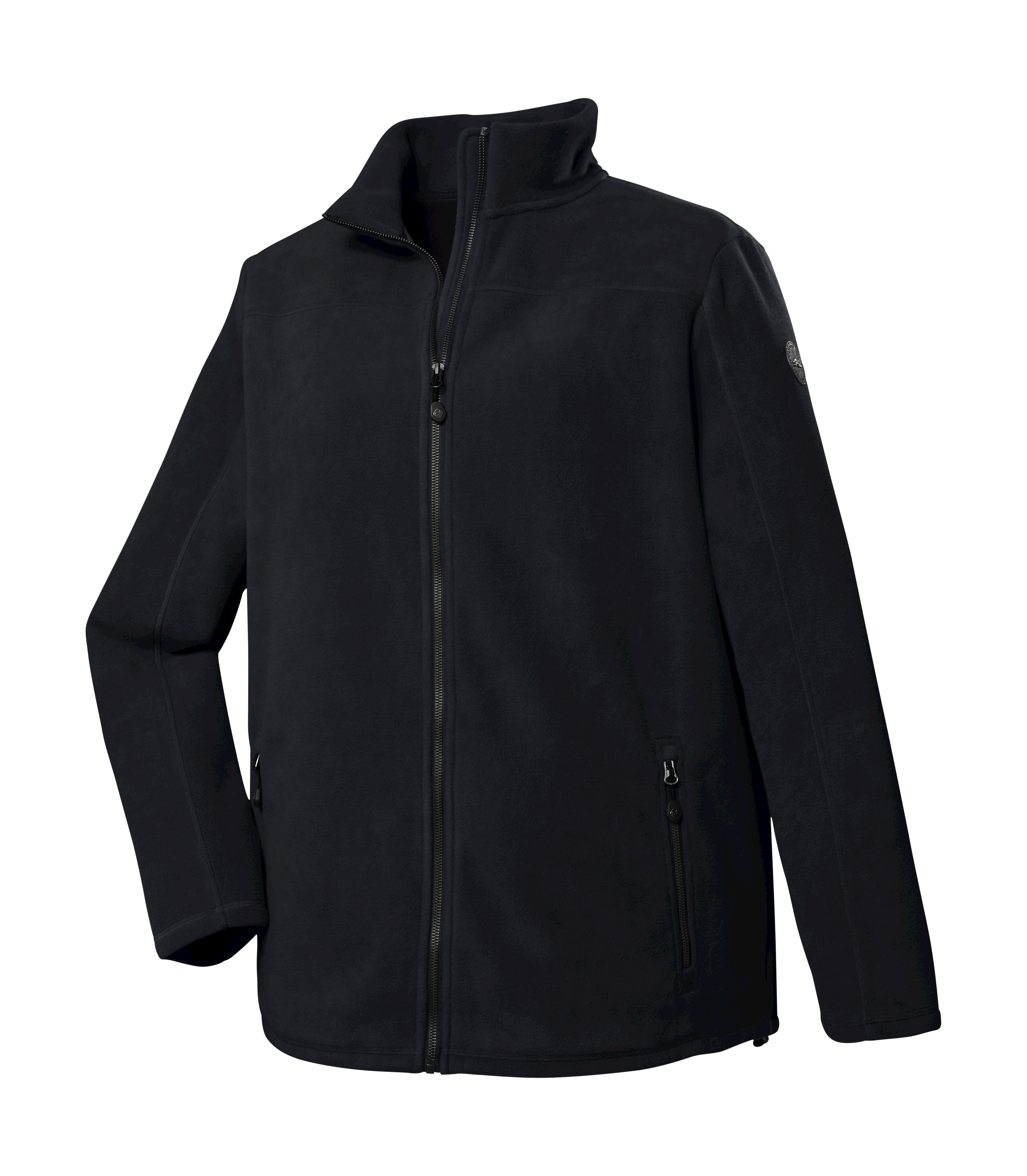 STOY Fleecejacke STW 12 MN FLC JCKT Fleecejacke: Stretch, Kinnschutz, Zipper-Taschen