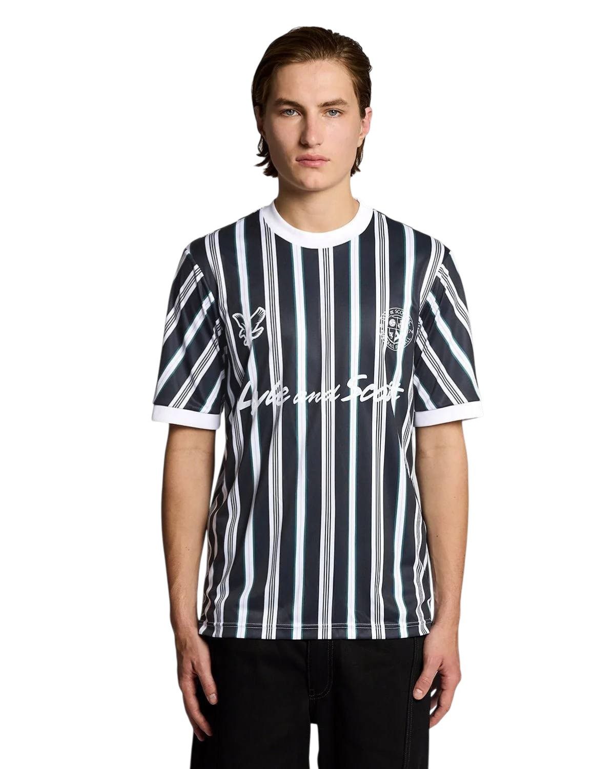 Lyle & Scott T-Shirt T-Shirt Lyle & Scott Prep Stripe Football
