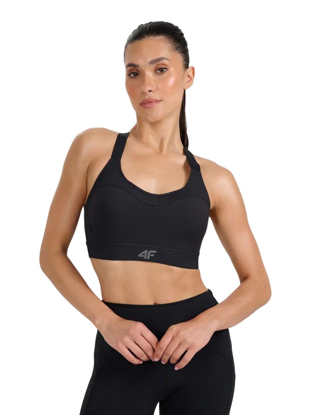 4F Sport-BH F180 Bra (elastisches Material) schwarz Damen