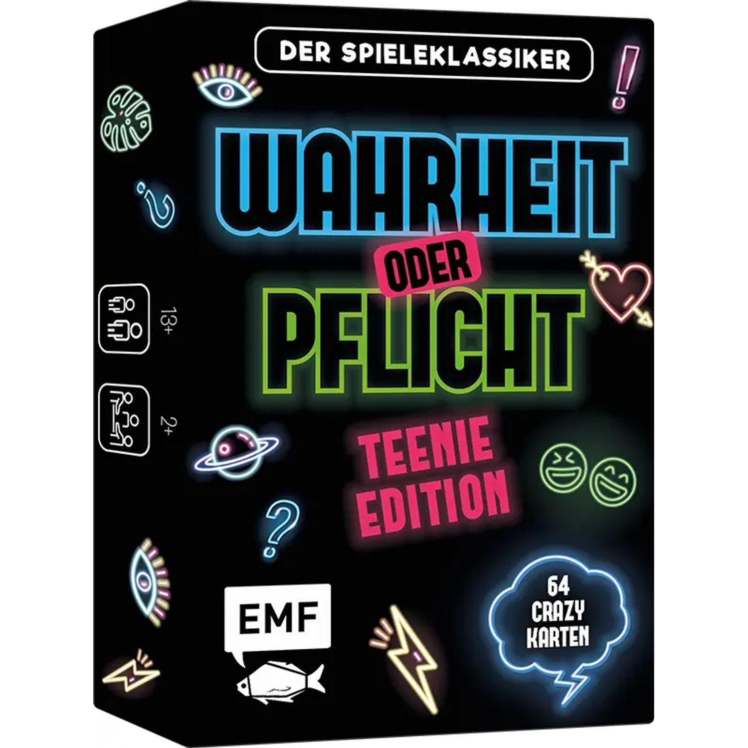 Michael Fischer Spiel Kartenspiel: Wahrheit oder Pflicht - Teenie Edition