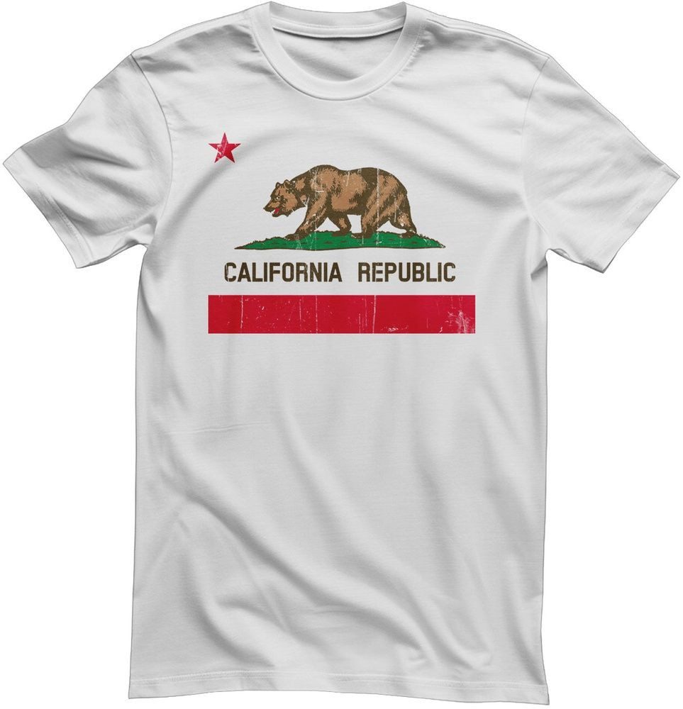 T-Shirt California Republic Flag T-Shirt
