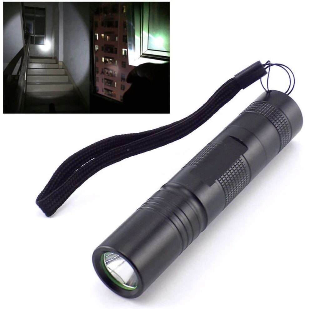 DocMed LED Taschenlampe UV-LED Taschenlampe T50 (Profi-Kontrolllampe, 1-St., Zuverlässig auch unter extremen Umweltbedingungen), Kompakte, handliche Bauform, Lange Lebensdauer