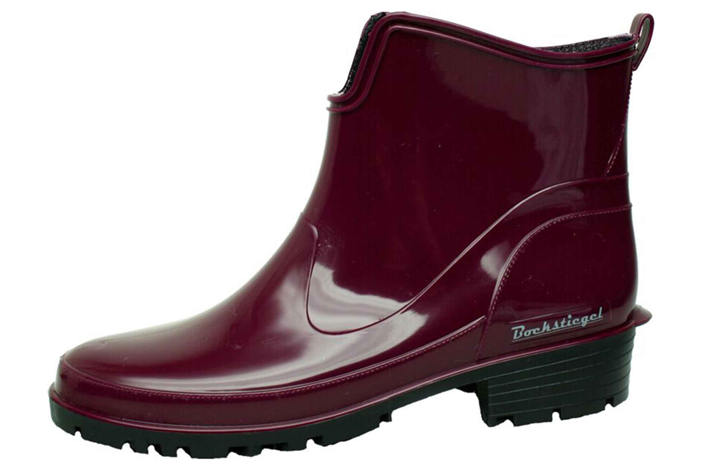 Bockstiegel [D2C] 10019_8 weinrot/schwarz Gummistiefel günstig online kaufen