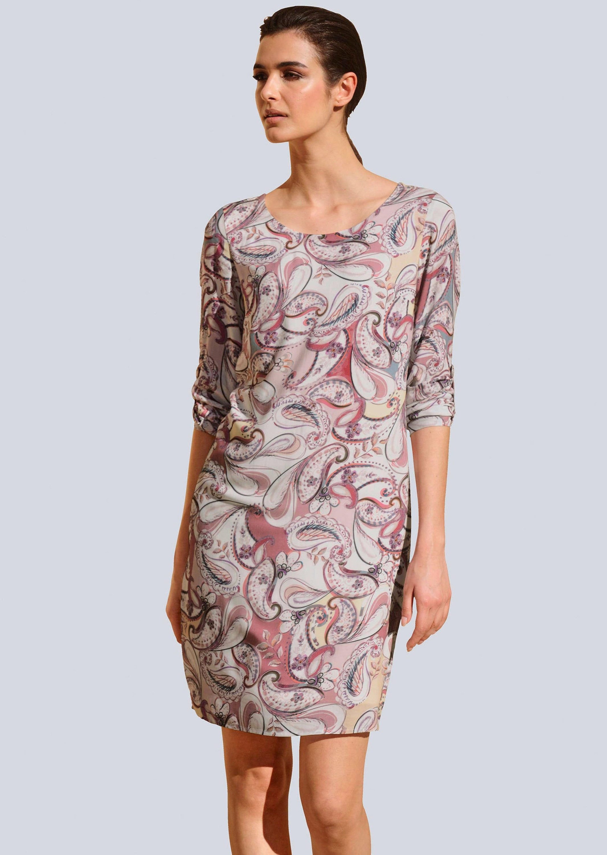 Druckkleid Kleid mit Paisleydruck