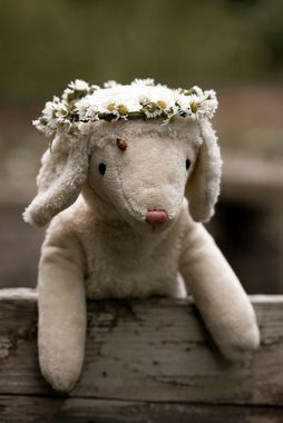 Senger Naturwelt Kuscheltier Schlenker Schaf, herrlich zum Kuscheln GOTS zertifiziert