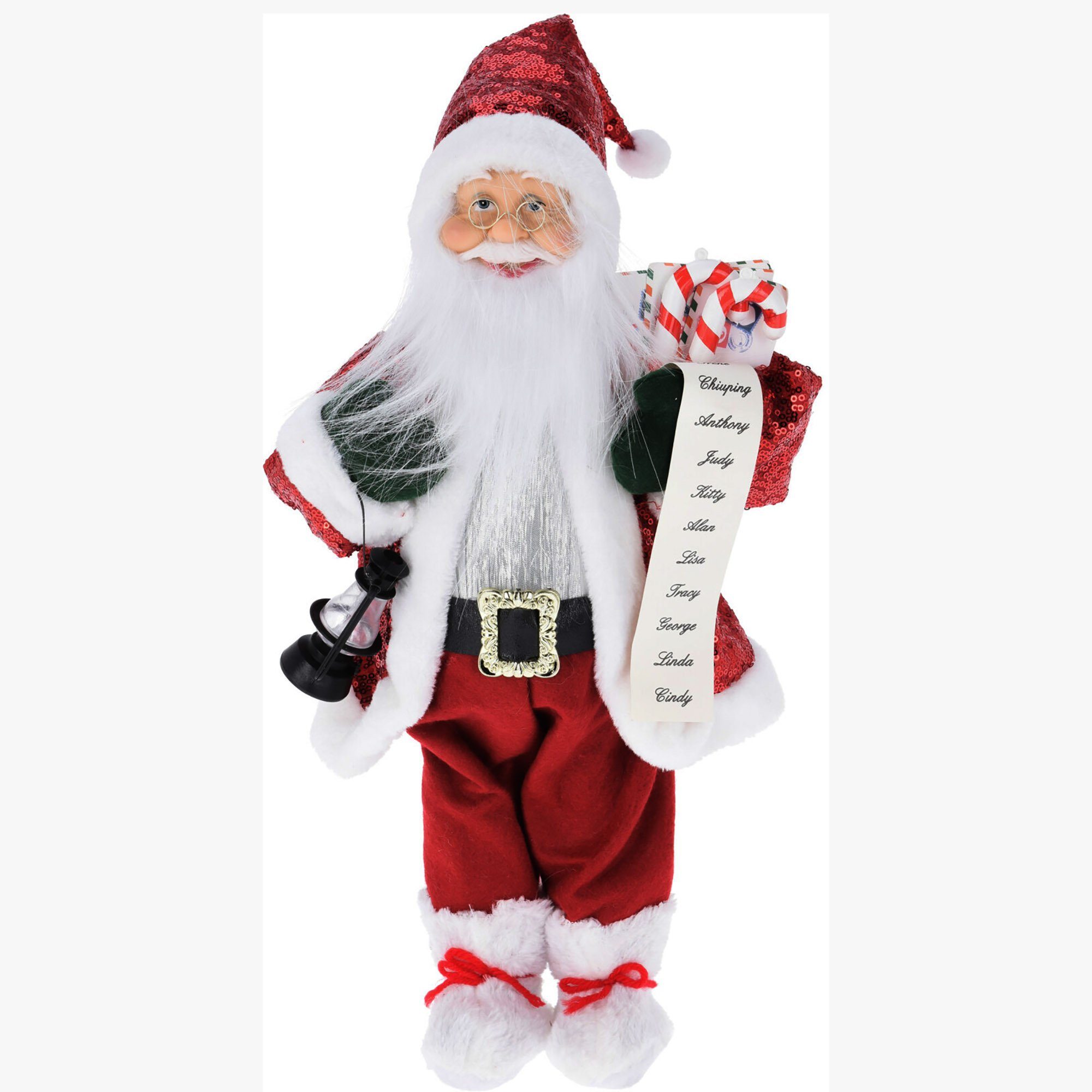 Weihnachtsmann Weihnachtsmann zum Stellen- Nikolaus-Figur - Santa Claus