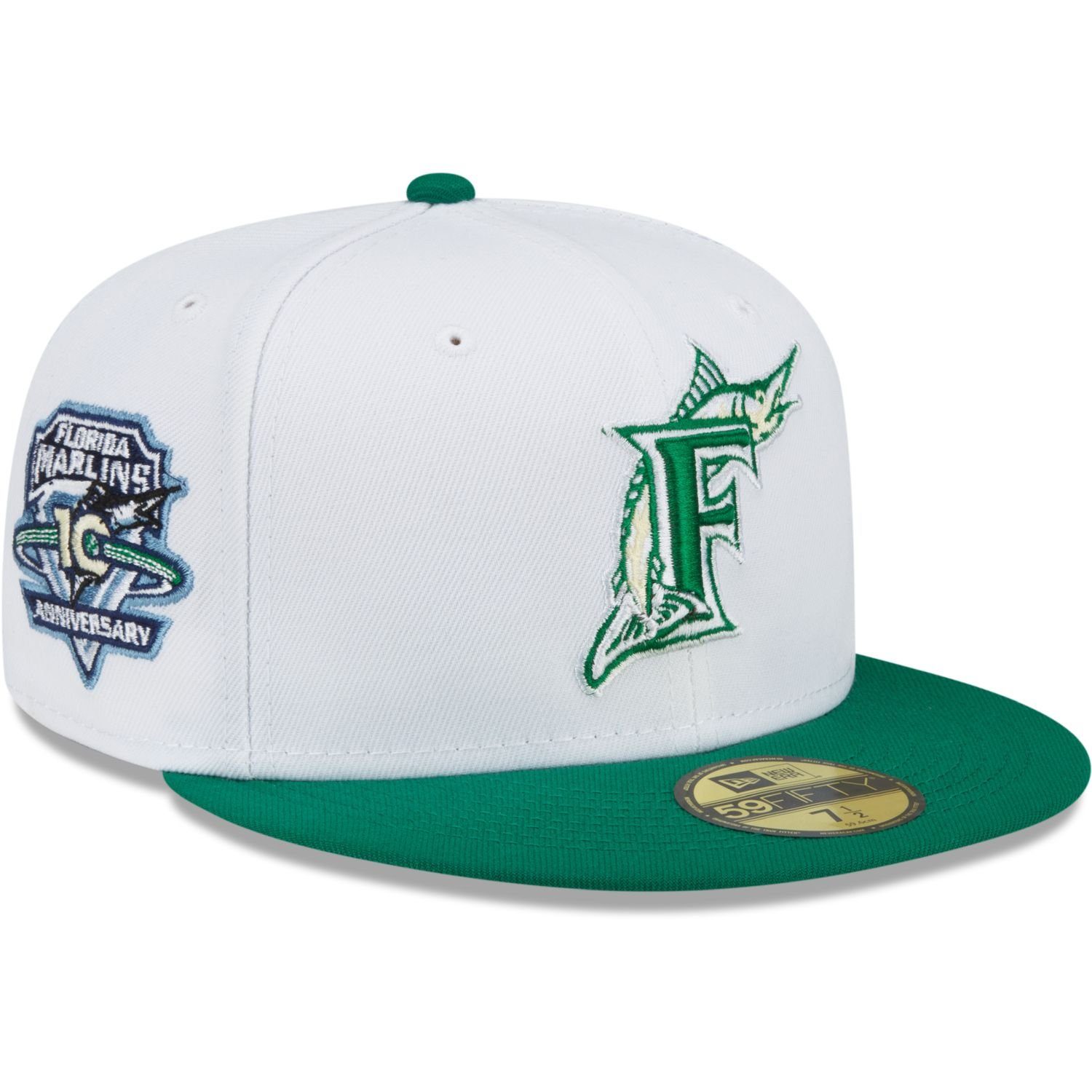 New Marlins Fitted Cap 59Fifty ANNIVERSARY Florida Era