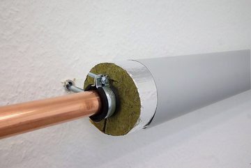 Scorprotect® Steinwolle PVC-Folie B1 schwerentflammbar hellgrau 1,0 m x 25 m