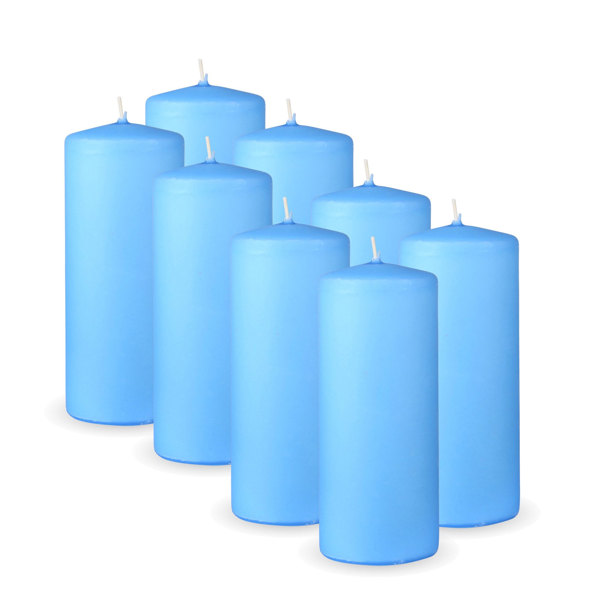 HS Candle Stumpenkerze Säulenkerze Ø7cm (8-tlg), günstig online kaufen