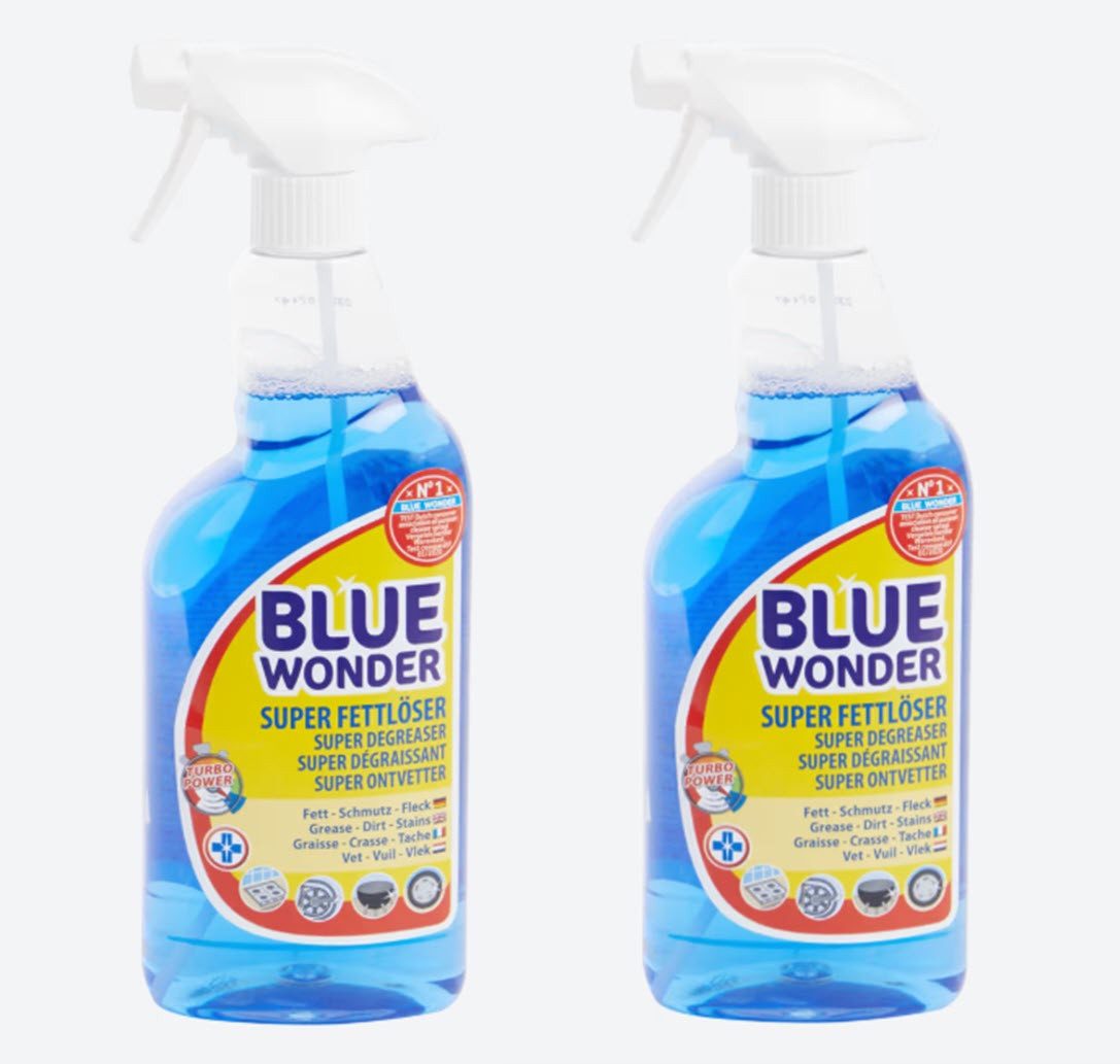 Blue Wonder Blue Wonder Super Fettlöser 2 x 750 ml Flüssigreiniger (2-St)