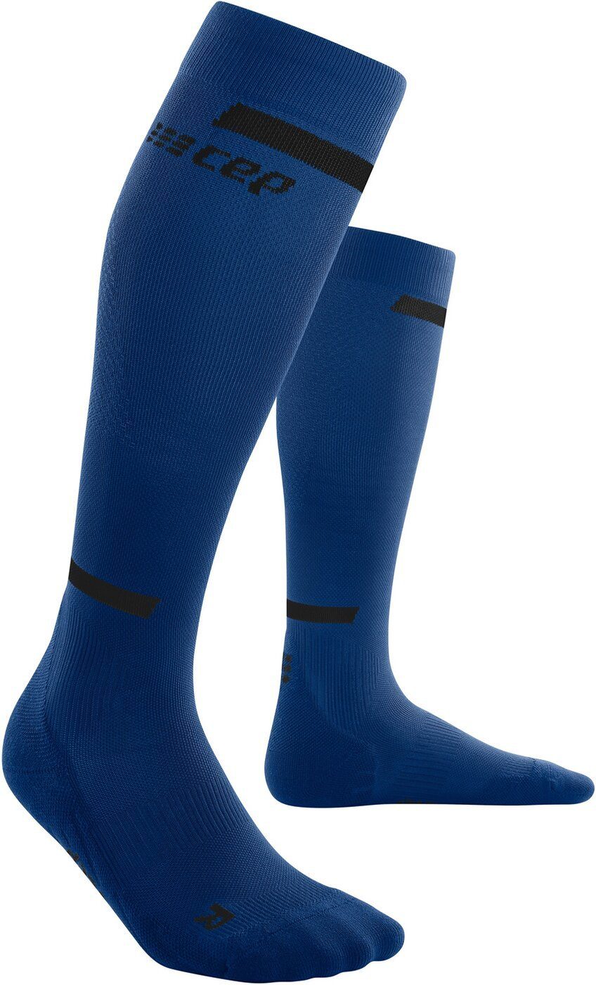 socks, tall, blue Kompressionsstrümpfe v4, run m CEP CEP the