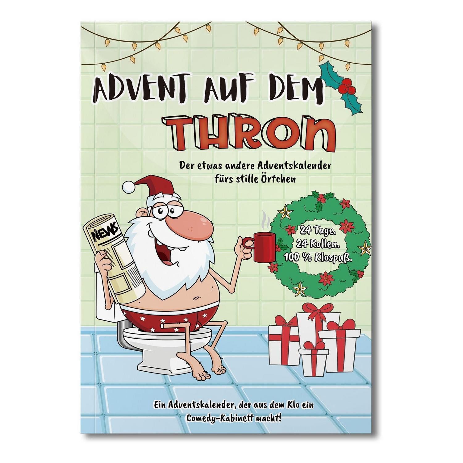 LuxusKollektion Adventskalender Adventskalender Männer Blau Rätsel Humor