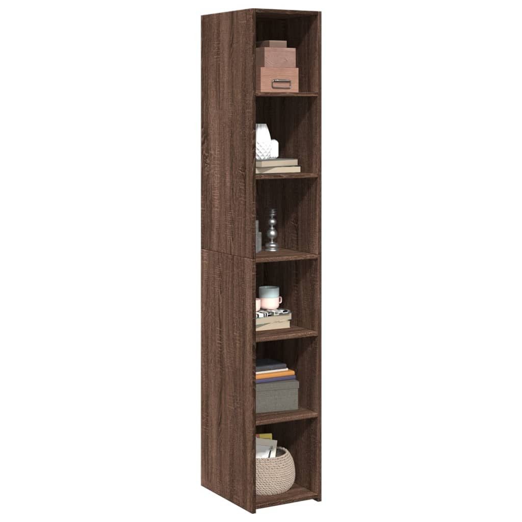vidaXL Highboard Highboard Braun Eichen-Optik 30x41x185 günstig online kaufen