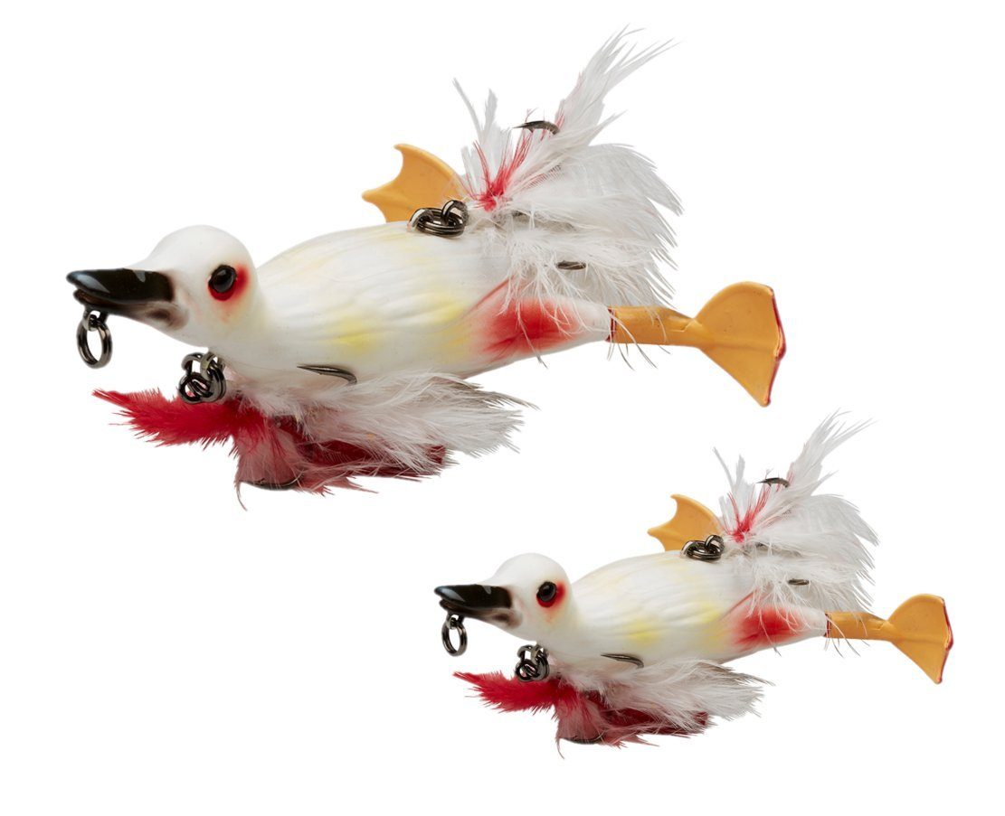 Savage Gear Kunstköder 3D DUCK 10,5cm oder 15cm Floating/Schwimmend Oberflächenköder, Brillanter Köder für Hecht, Musky und große brutale Waller!