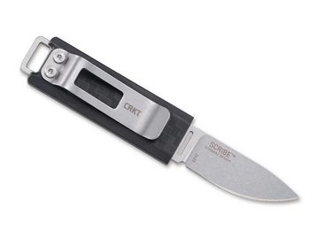 CRKT Universalmesser Scribe Black Mini Messer Clip feststehend