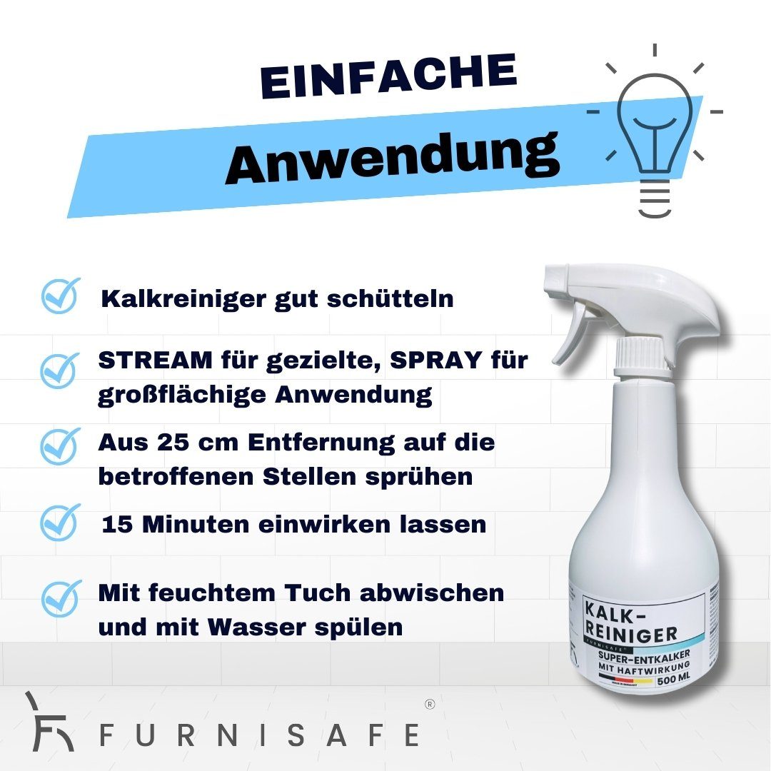 Made in FurniSafe FurniSafe Super-Entkaler - - Kalkreinger Germany Entkalker 500ml