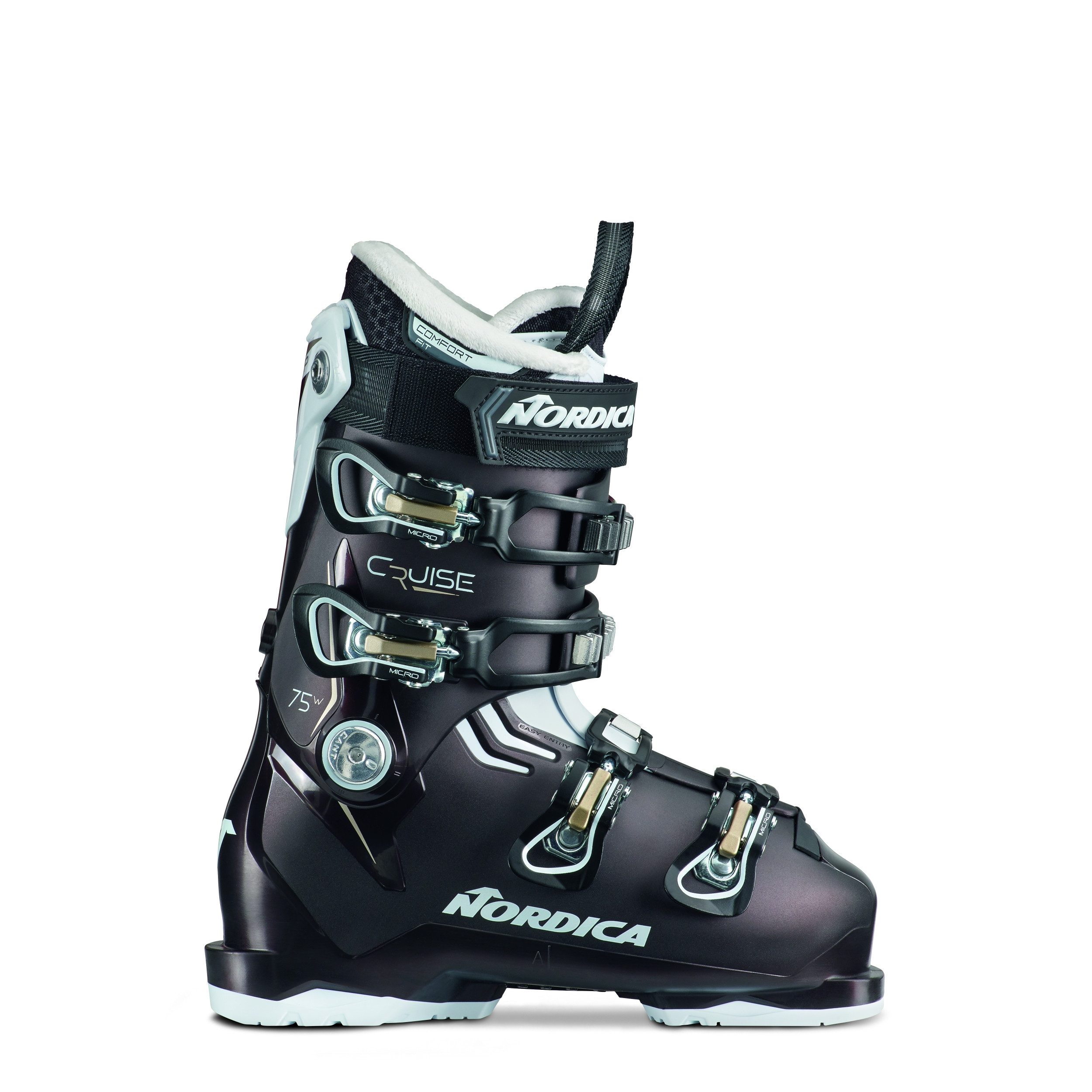 Nordica THE CRUISE 75 W NERO PERL/BIANCO/ORO Skischuh