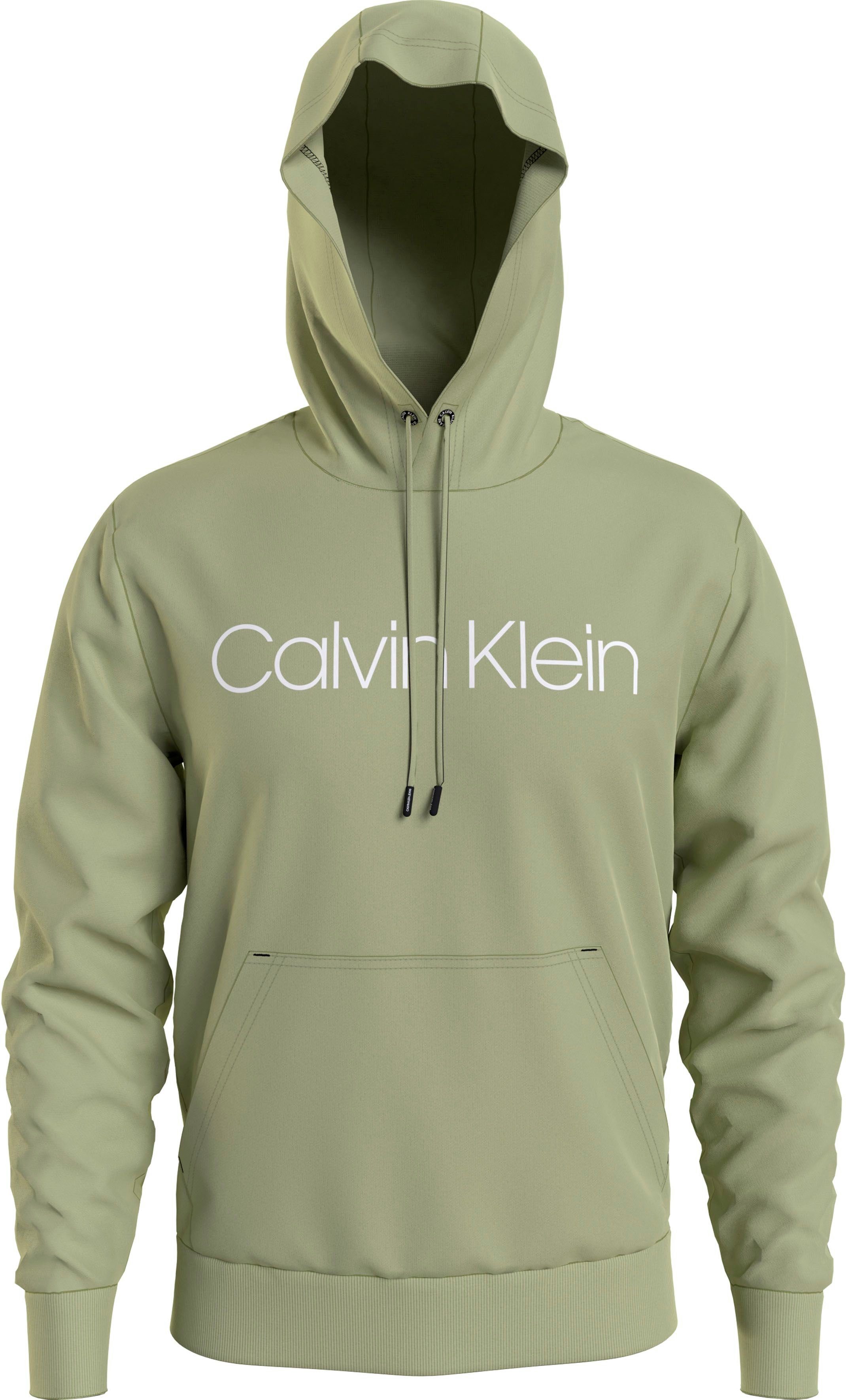 Calvin Klein Kapuzensweatshirt COTTON LOGO HOODIE mit Kordelzug und  Kängurutasche | Sweatshirts