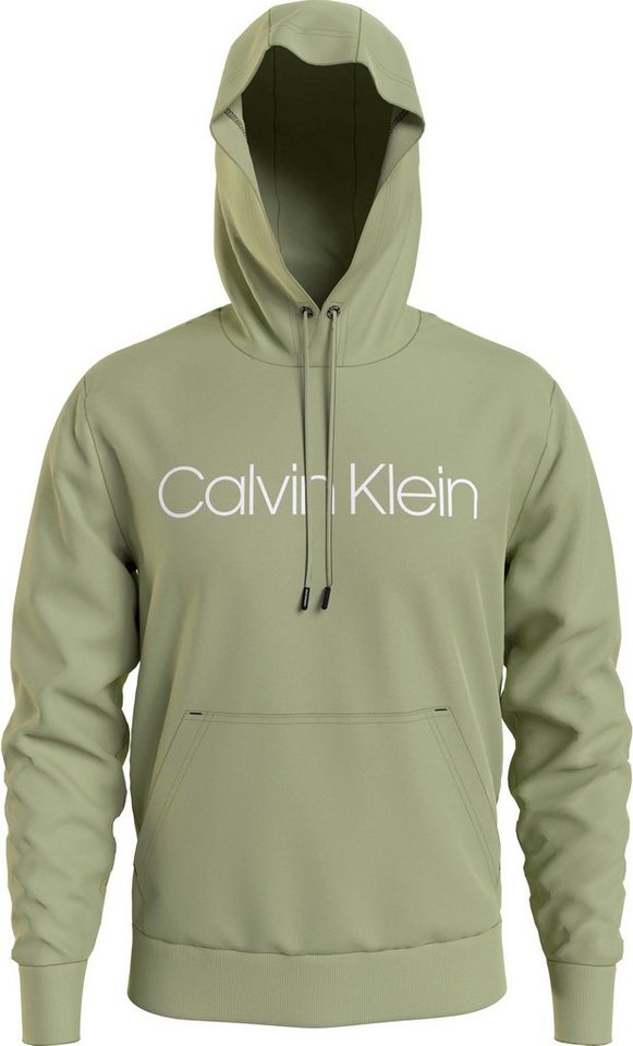 Calvin Klein Kapuzensweatshirt COTTON LOGO HOODIE mit Kordelzug und  Kängurutasche