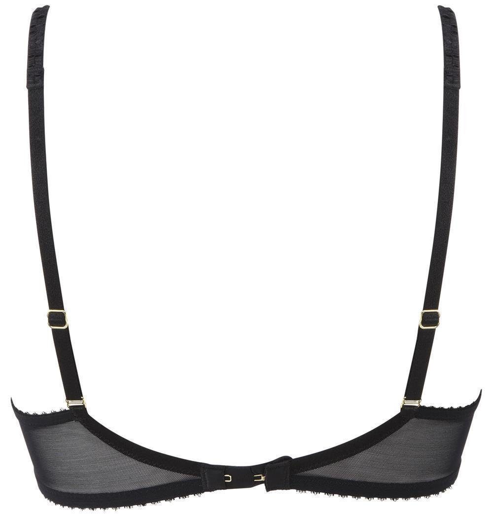 Gossard Halbschalen-BH Gypsy halb gefütterter Bügel BH Black (Halbschalen BH, 1-tlg., glatte Spitze)