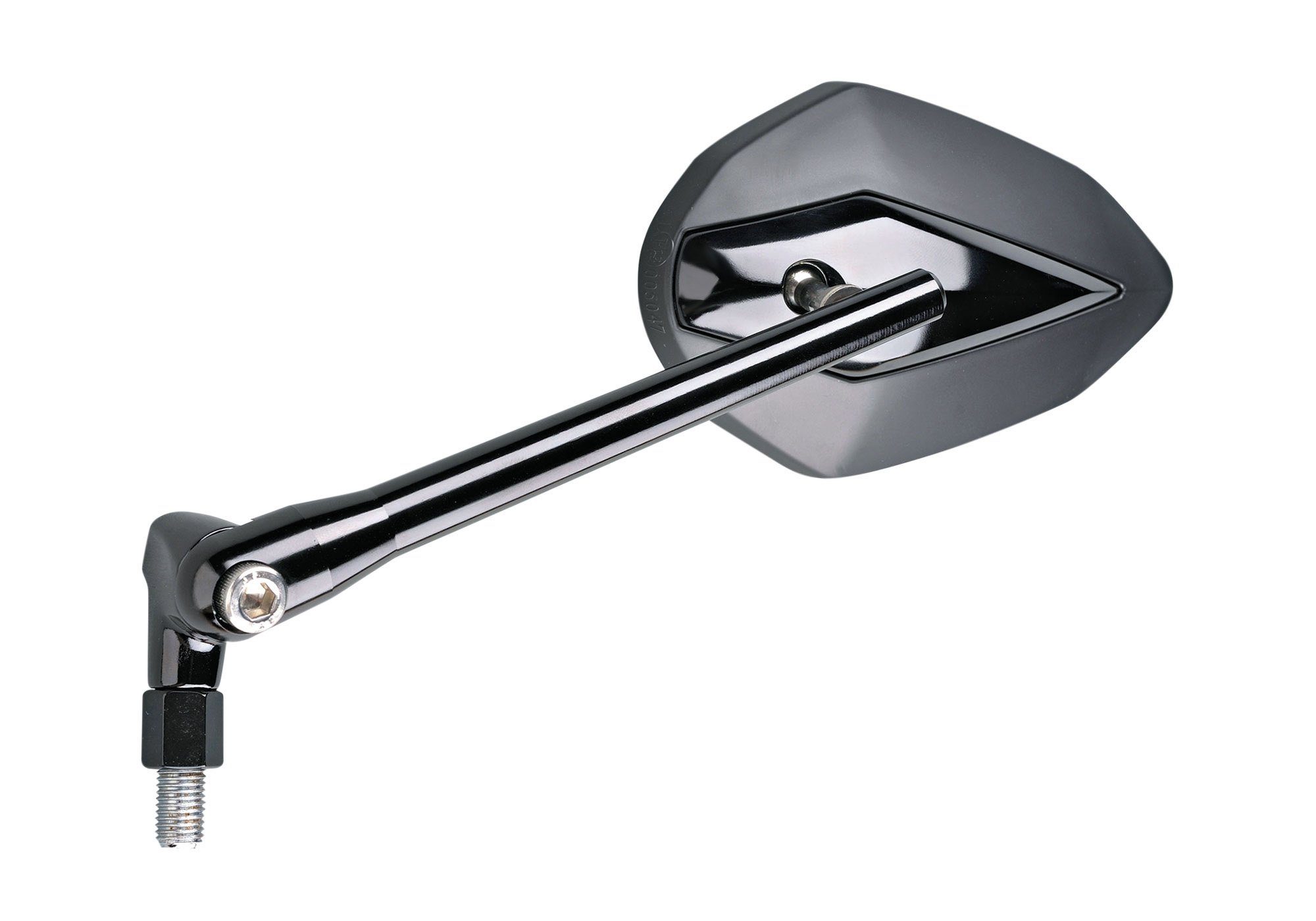 PROTECH Blinker Spiegel MAGAZI XC-10 Aluminium CNC-gefräst/Kunststoff/Spiegelglas sch