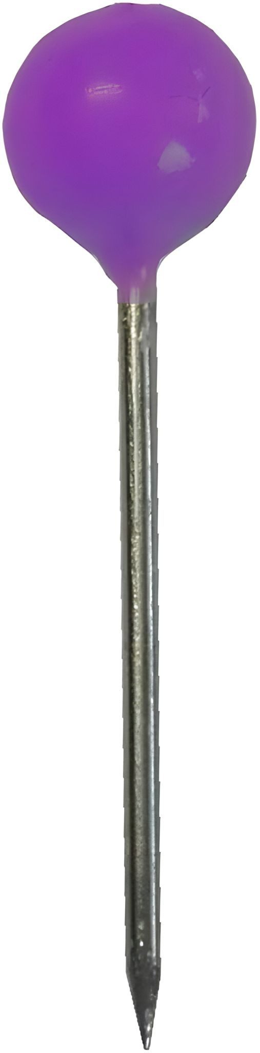 ALCO Moderationskoffer Alco Landkartennadel 16mm Ø5mm lila 100 Stück