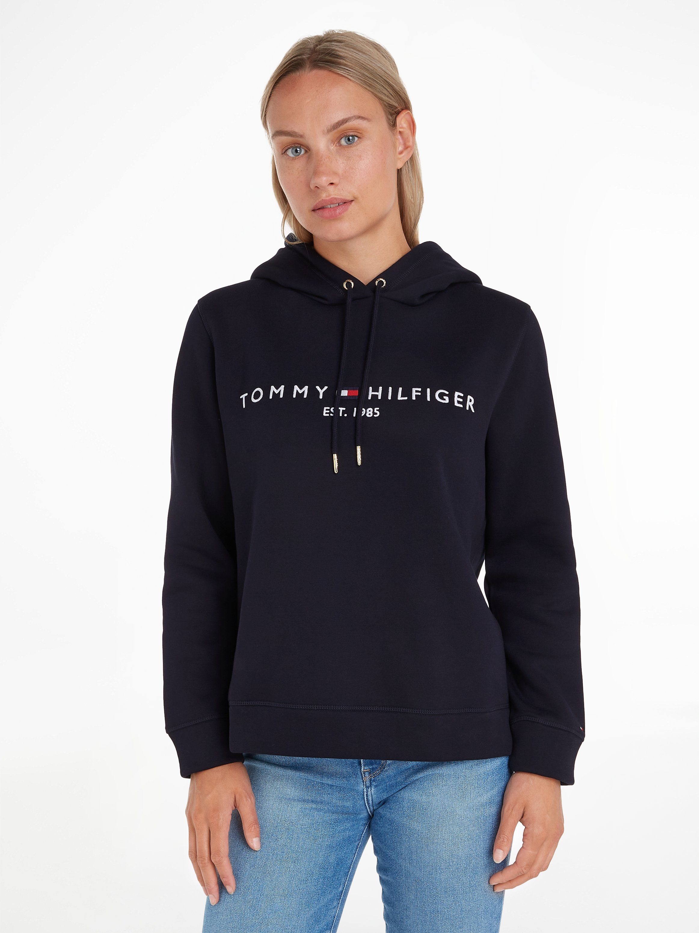 Tommy Hilfiger Kapuzensweatshirt mit Tommy Hilfiger Logostickerei