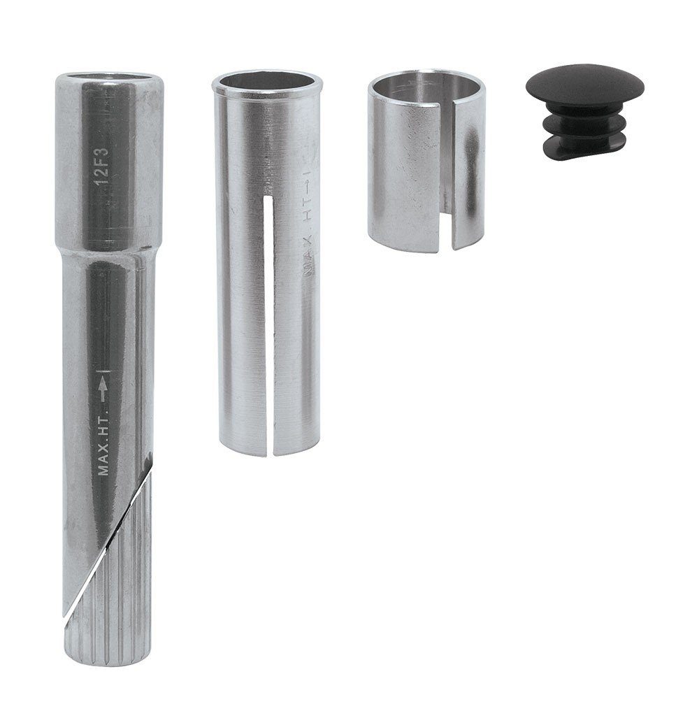 FORCE Lenkervorbau Force Adapter von 1" Gewinde Gabel auf 1 1/8" Ahead Lenker Vorbau