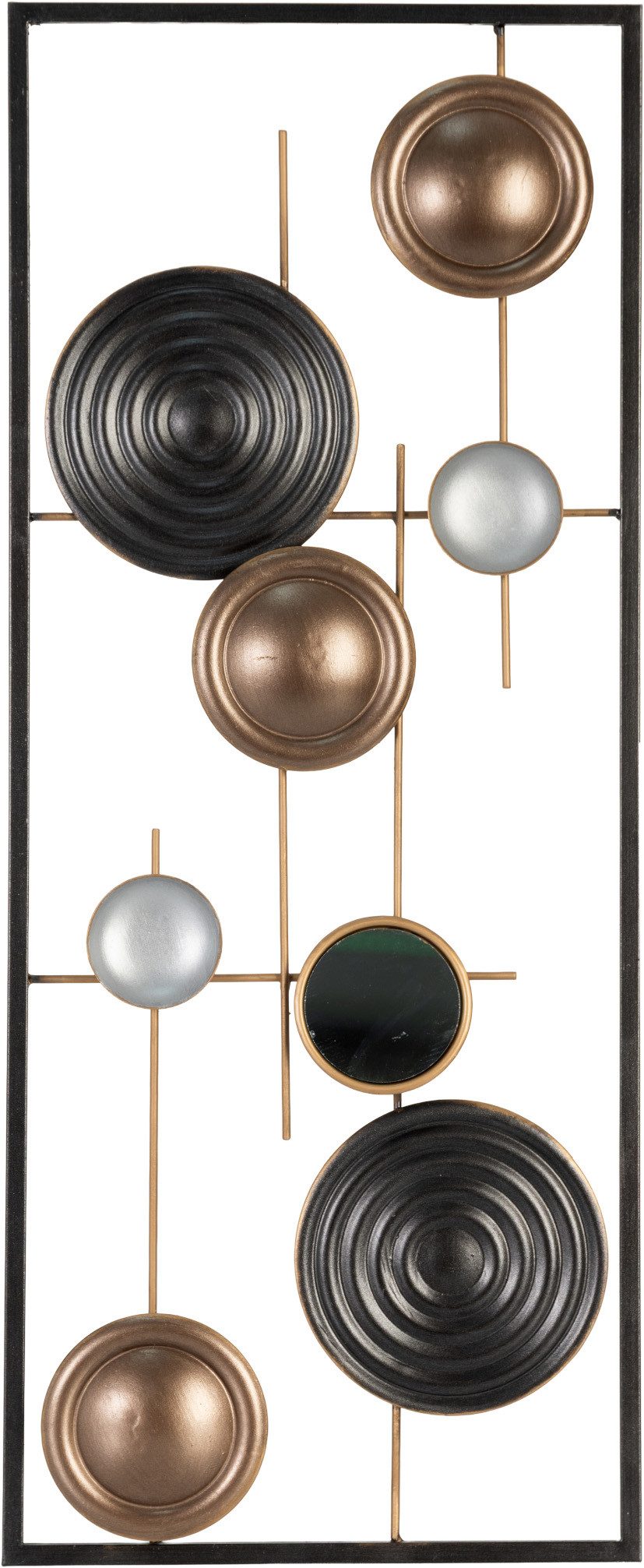 Bönninghoff Metallbild ABSTRAKT 25x61 cm – Deko modern