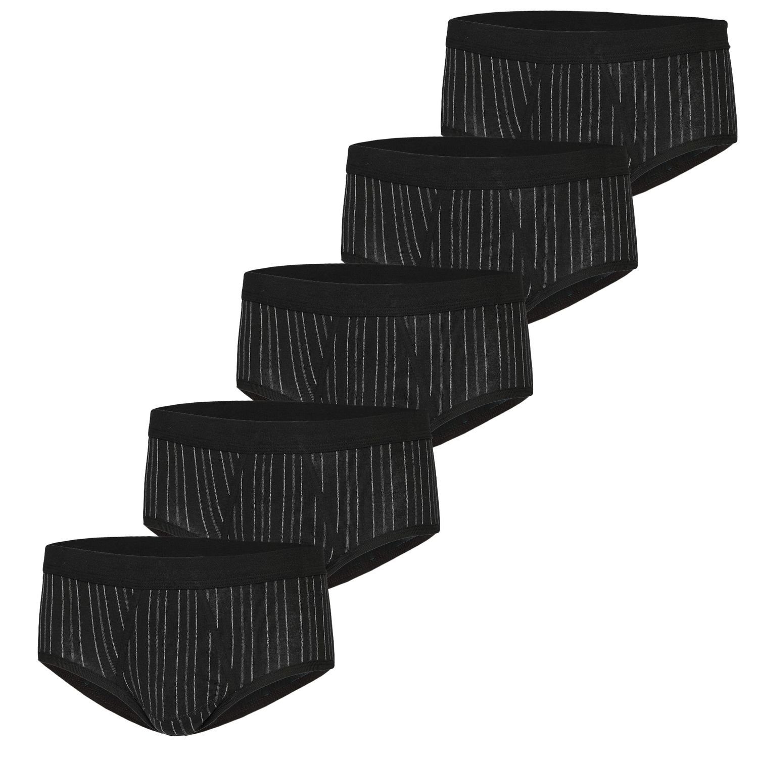 ESGE - Die Wäsche-Macher Slip (5-St) ESGE Herren Slips Feinripp im 5er Pack