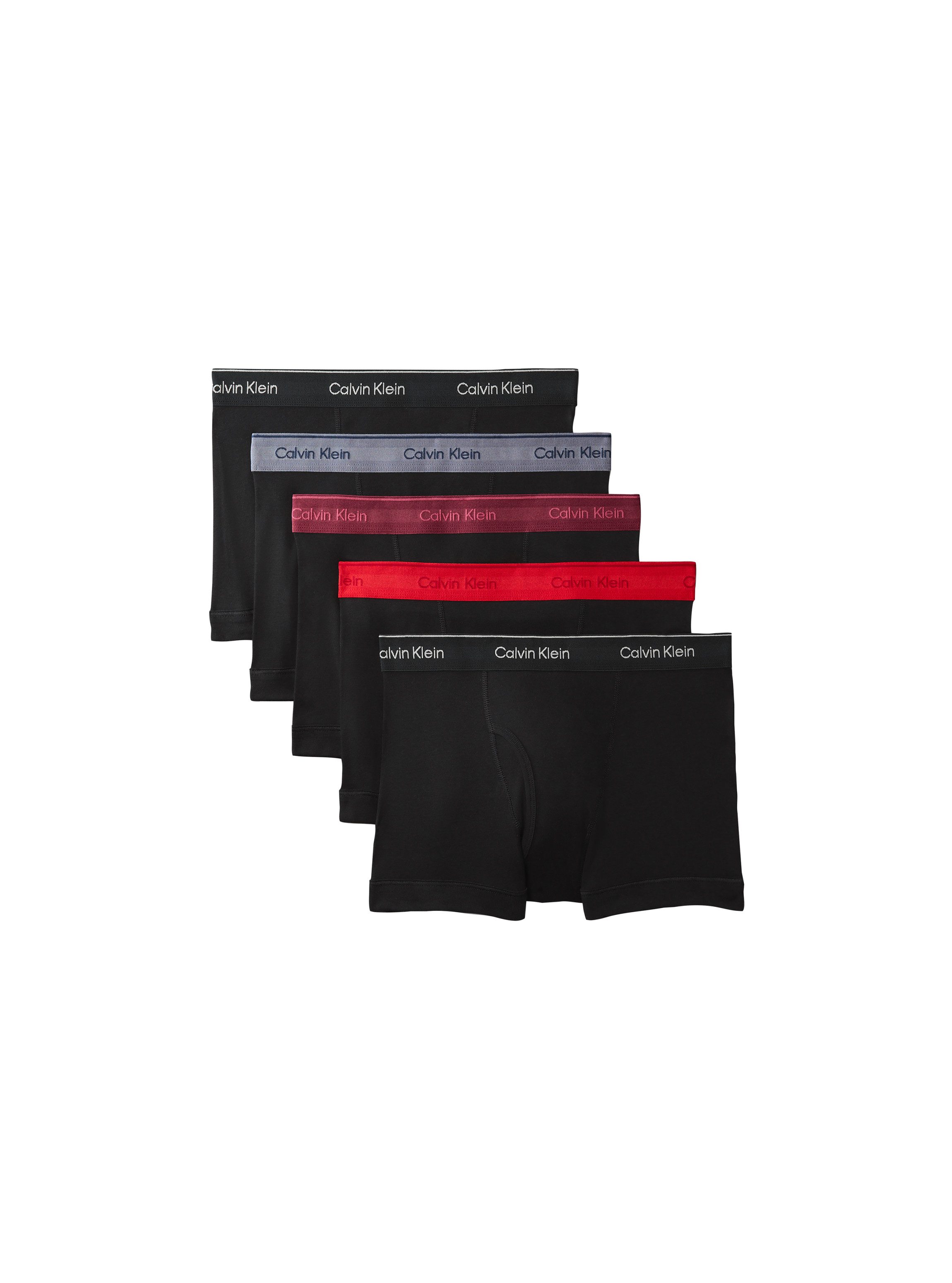 Calvin Klein Underwear Trunk TRUNK 5PK (Packung, 5-St., 5er-Pack) Mit elastischem Bund