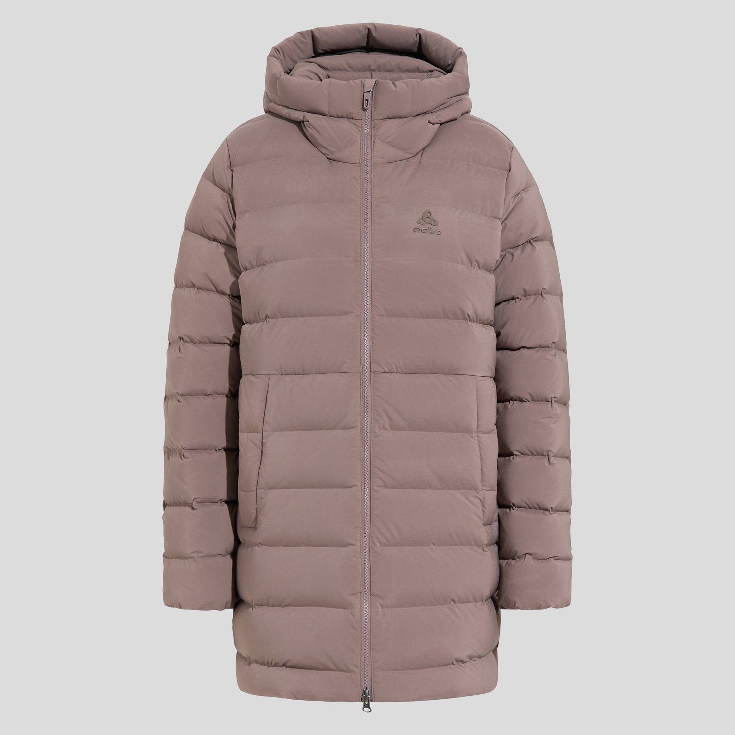 Odlo Wintermantel Ascent N-Thermic Insulated mit Kapuze (wasserabweisend, winddicht)
