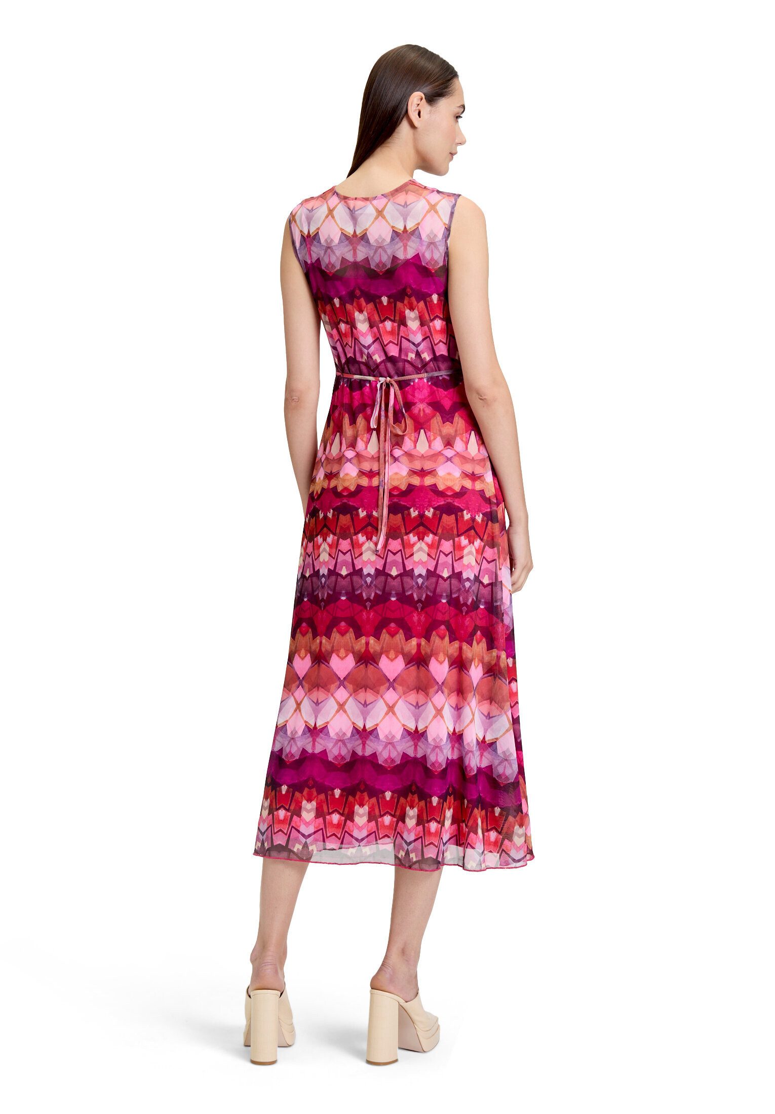 Cartoon Midikleid Damen ohne Arm
