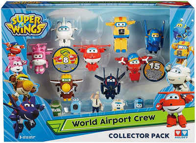 Vago®-Toys Actionfigur »Super Wings World Airport Crew - 15 Figuren Set«, (Set)