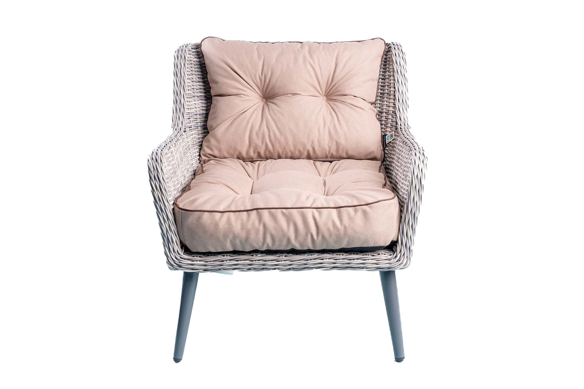 TexDeko Stuhlkissen Loungekissen Gartenpolster Set mit günstig online kaufen