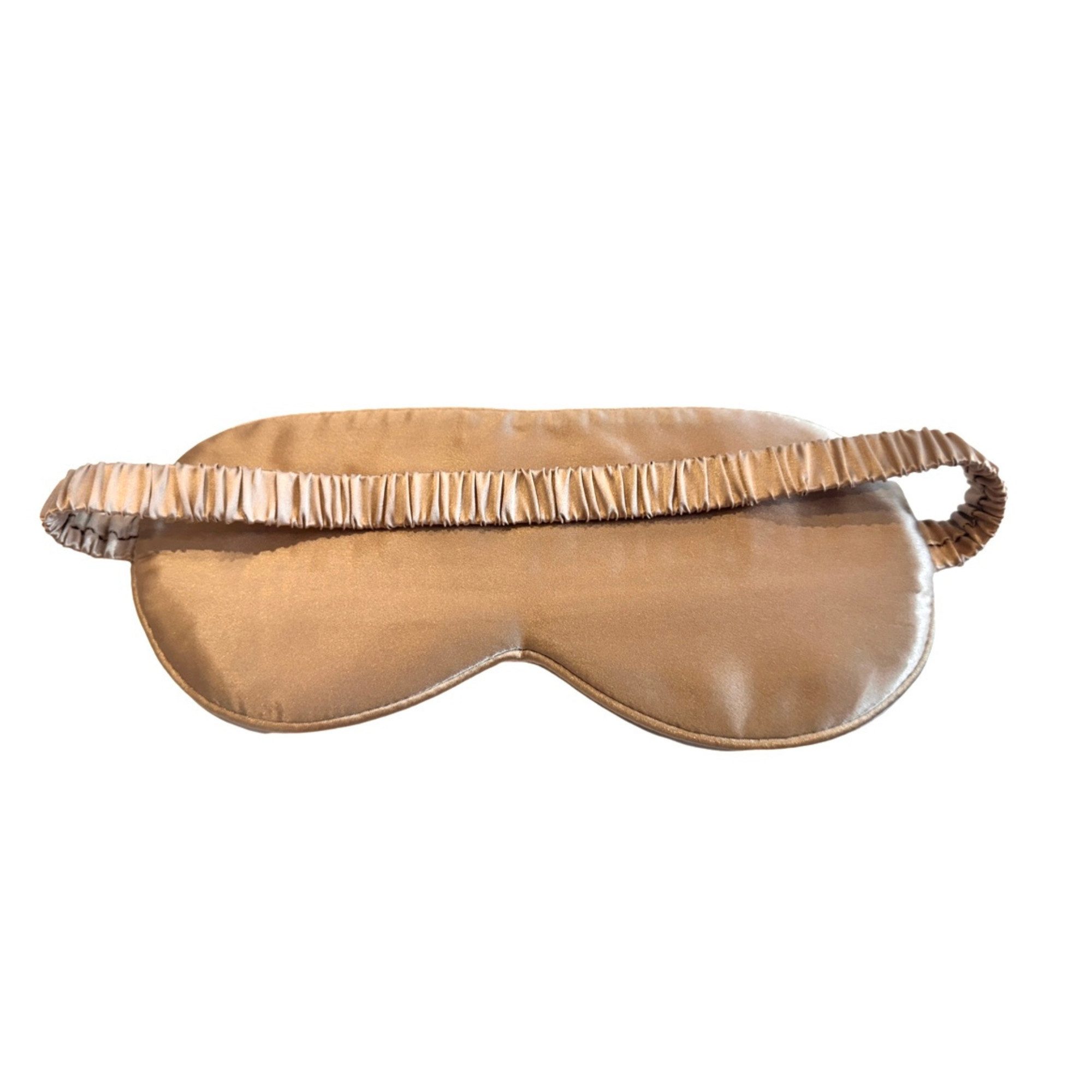 orignee Schlafmaske 100% Seiden Schlafmaske, Maulbeerseide, Hypoallergen, 1-tlg., 100% Seide, hypoallergen, schonend für die Augen