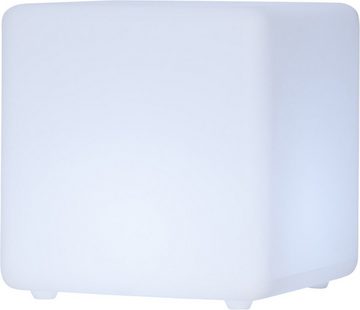 STAR TRADING Dekolicht "Twilights" weiß, warmweiß, 280x280mm, wassergeschützt, warmweiß