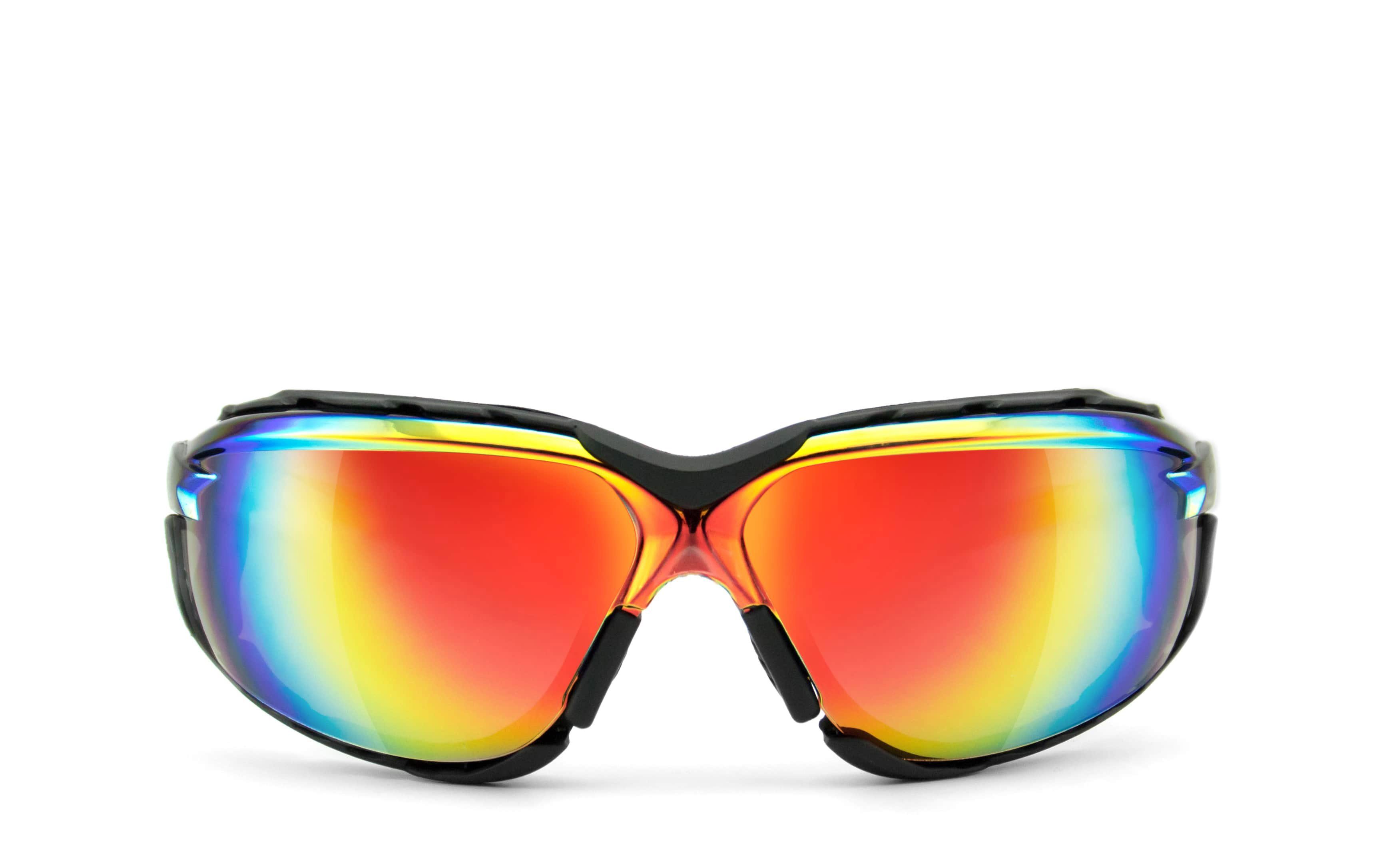 Helly - No.1 Bikereyes Motorradbrille darkrider, gepolstert, super flexible Brille – Bild 5 von 5