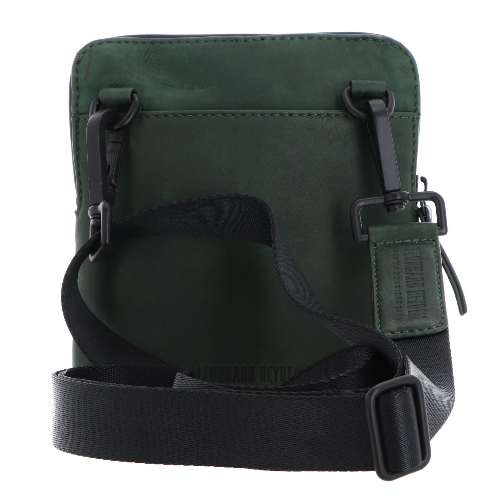Leonhard Heyden Umhängetasche Messenger 6762 (Set, 2-tlg), aus echtem Rindsleder