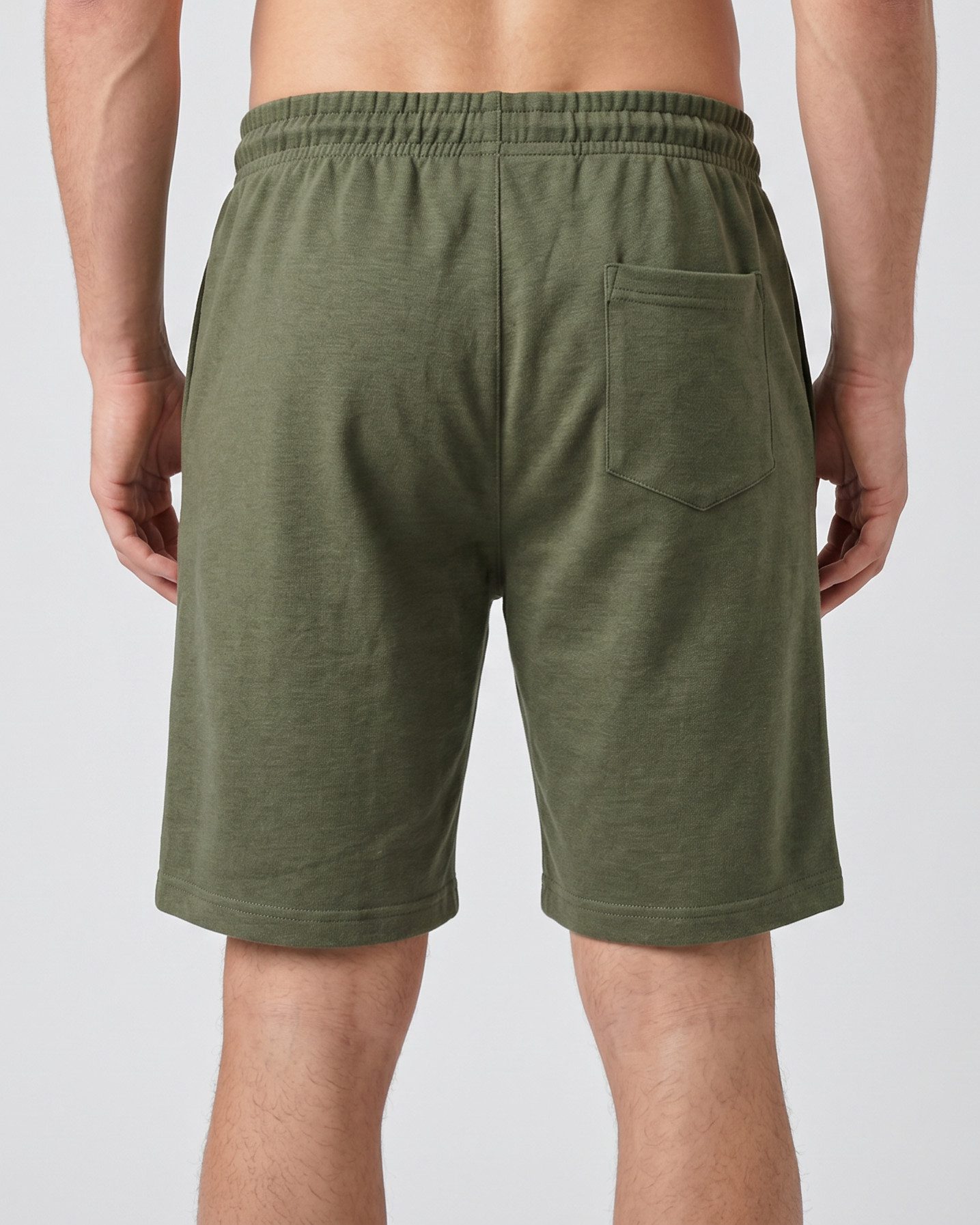 ROSS CAMP Sweatshorts, kurze Hose Herren, Baumwolle Shorts Elasthan