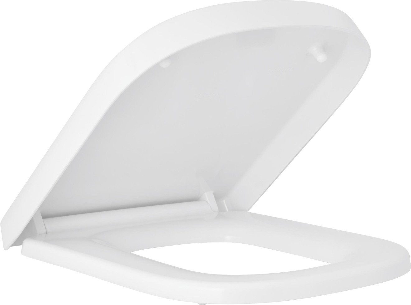 Grohe WC-Sitz Grohe WC-Sitz Euro mit Absenkautomatik Softclose, Abnehmbar Absenkautomatik Edelstahlscharniere