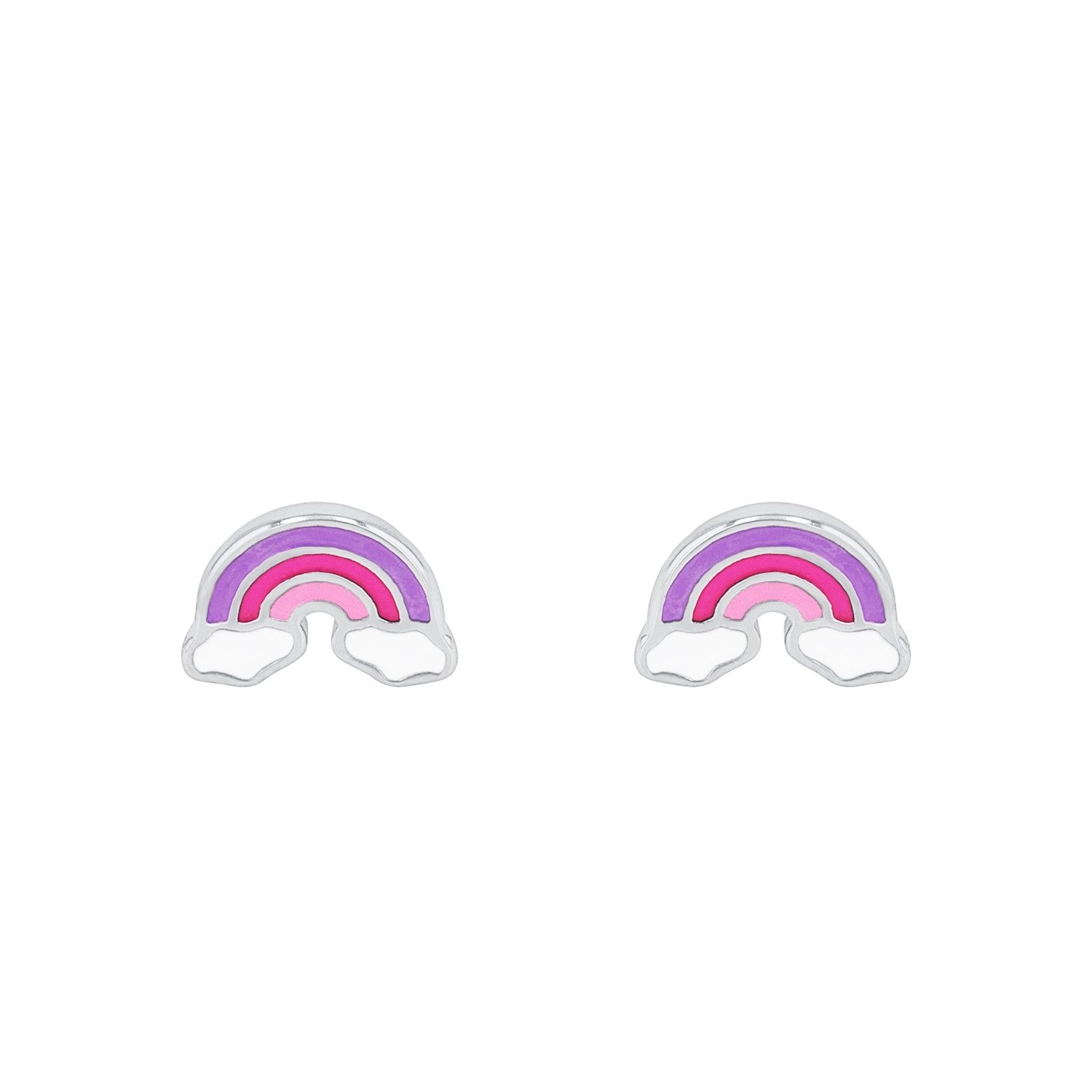 Prinzessin Lillifee Paar Ohrstecker Regenbogen, mit Emaille